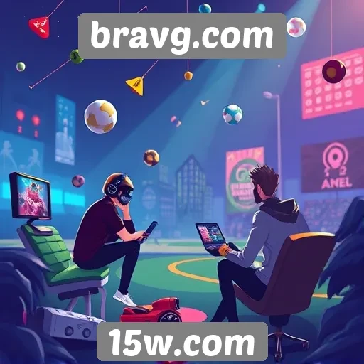 Evolução das plataformas de jogos online em bravg.com